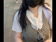 Claire's Naughty Public Christmas Expose
