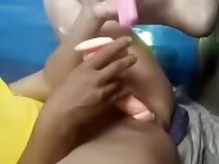 Sensual Teasing of Beautiful Asian Clit
