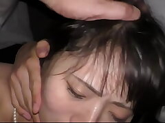 Asian Babe's Threesome Creampie